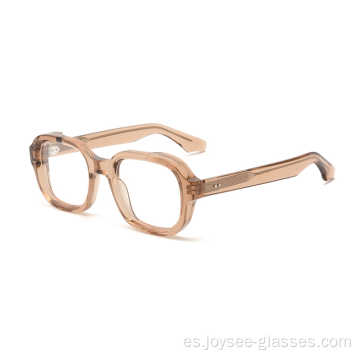 Estilos gruesos Acetato de moda Modelo de moda de alta calidad Modelo de gafas